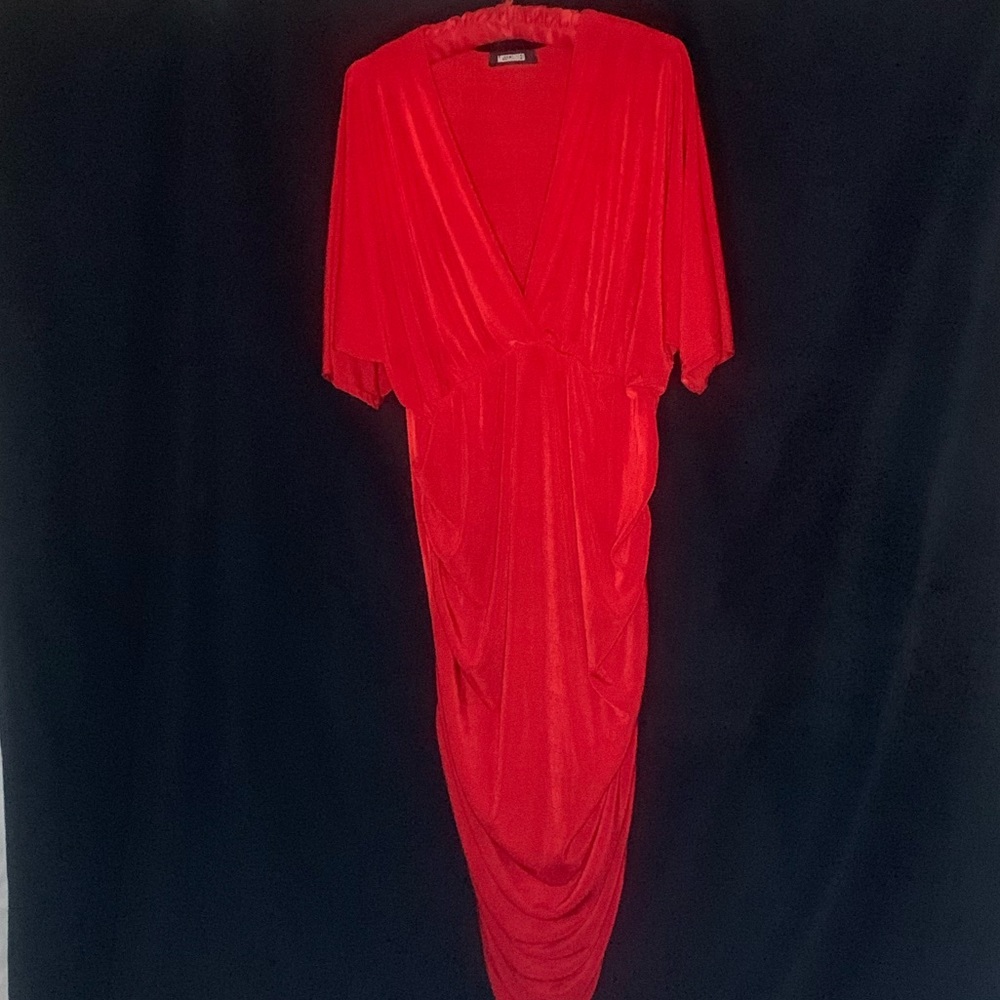 Missguided Red Bodycon Party Dress, Size 20